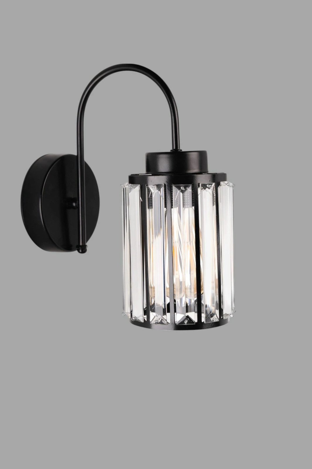 Llambë muri Opviq, 9040-1A, ngjyrë e zezë Llambë muri Opviq, 9040-1A, ngjyrë e zezë