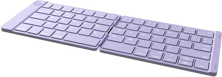 Set tastierë wireless e palosshme Delux KF10 dhe maus MF10PRO, vjollcë
