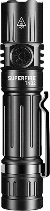 Elektrik dore Superfire TN02, 1800lm, USB-C, i zi