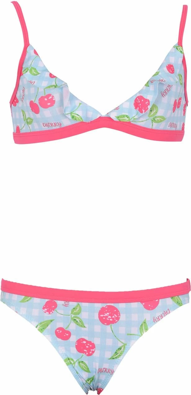 Set bikini (2 pjesë), Jumeon, qershi - ngjyrë tyrkiz