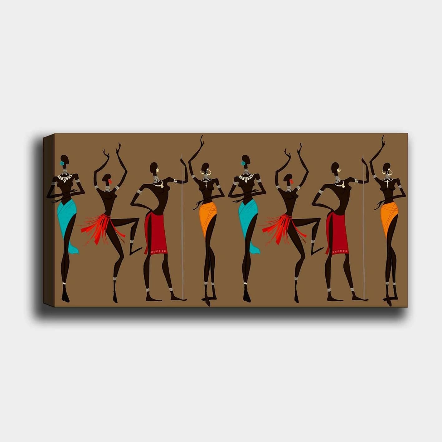 Pikturë dekorative në kanavacë, shumëngjyrëshe, Wallity YTY212585_50120, 50x120cm