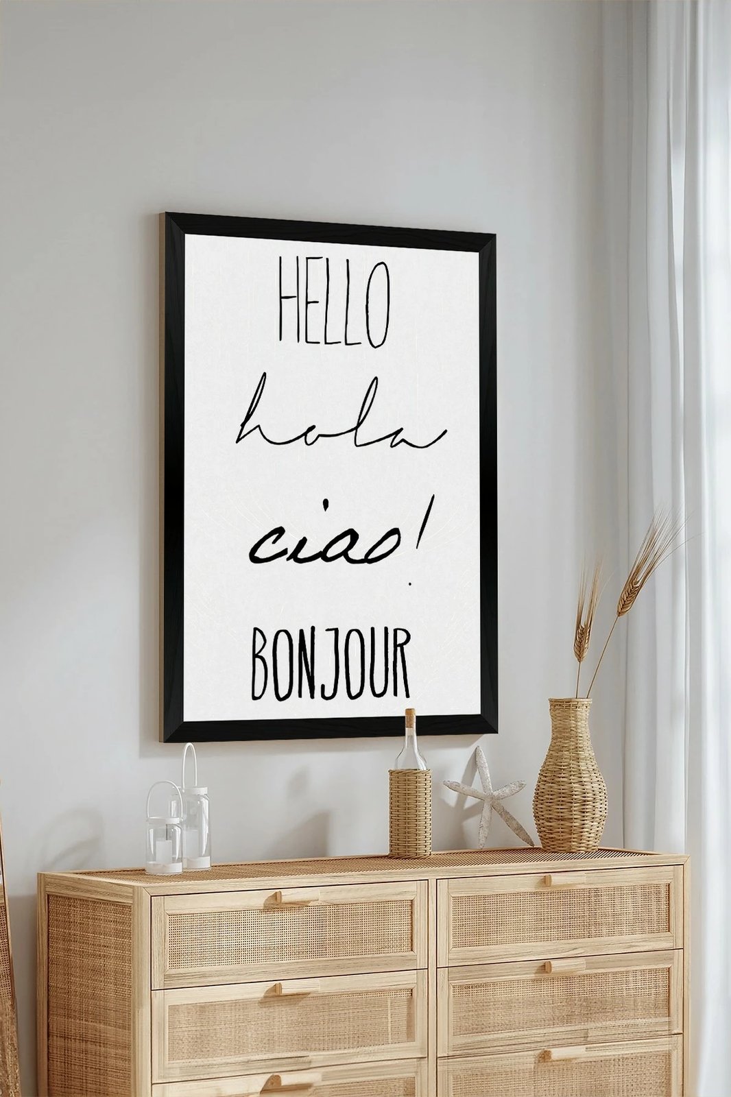 Pikturë dekorative për mur, Wallity, 1Artavessayaz24-3348, shumëngjyrëshe, pa kornizë, 33x48cm