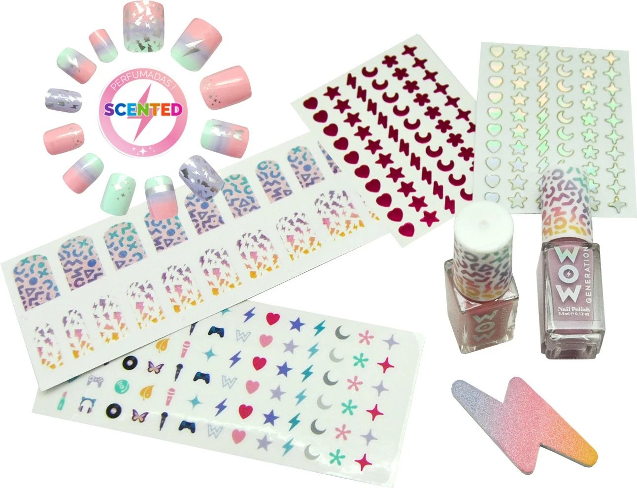 Set manikyr Kids Euroswan WOW00017 për vajza, shumëngjyrësh