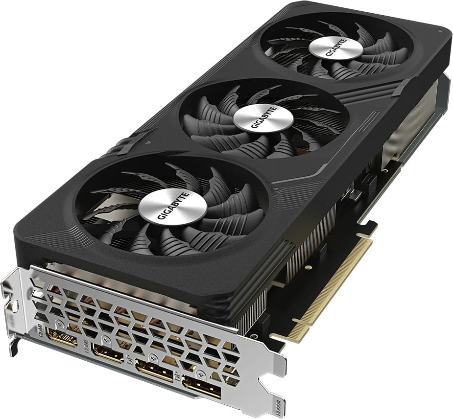Kartelë grafike Gigabyte Radeon RX 7600 XT OC, 16 GB, GDDR6, PCI Express 4.0, e zezë