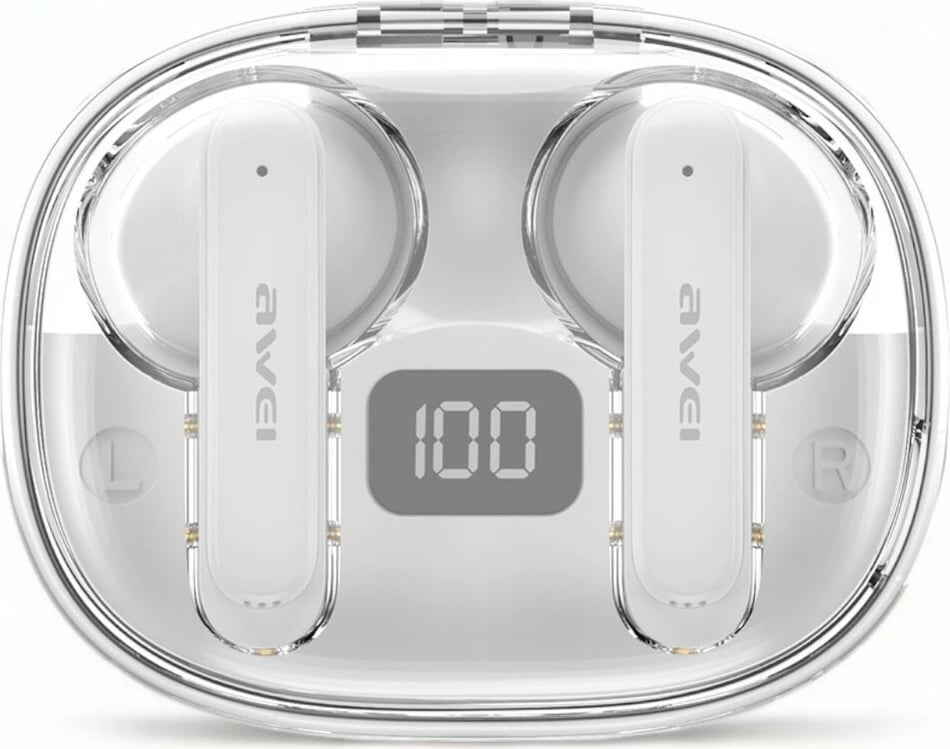 Kufje Me Bluetooth AWEI T86 ENC (Bardhë)