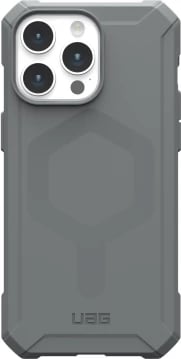 Mbështjellës UAG Essential Armor MagSafe për iPhone 15 Pro Max, argjend
