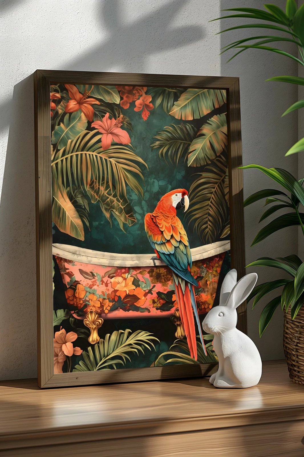 Pikturë dekorative me kornizë MDF, shumëngjyrëshe, Wallity AI178, 35x47x3.5cm