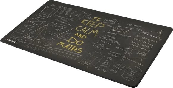 Mauspad Natec Maths Maxi NPO-1455, 800x400mm, Dekorativ, Zi