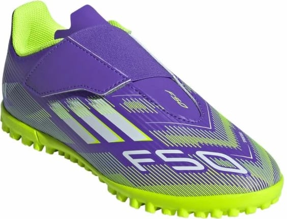 Atlete futbolli për fëmijë adidas, vjollcë