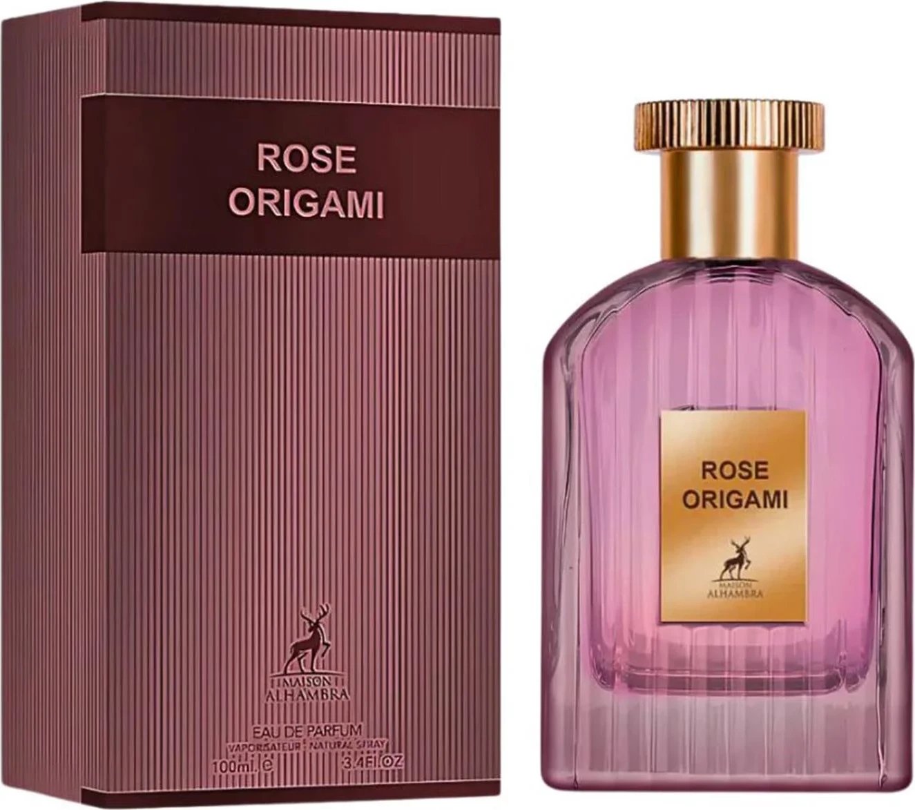 Eau de Parfum Maison Alhambra Rose Origami 100ml