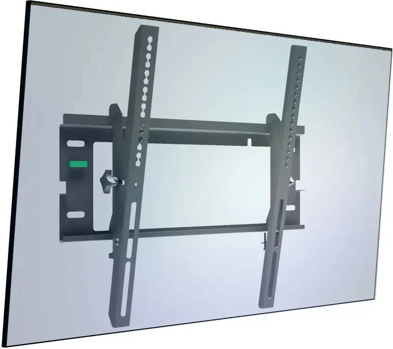 Mbajtëse muri për TV/monitor Edbak EWB150, 26-40", e zezë/argjendtë