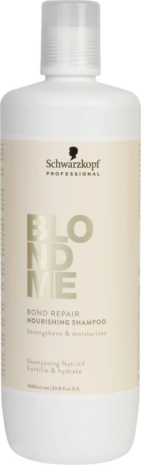 Shampon për femra Schwarzkopf Professional BlondMe Bond Repair Nourishing, 1000ml