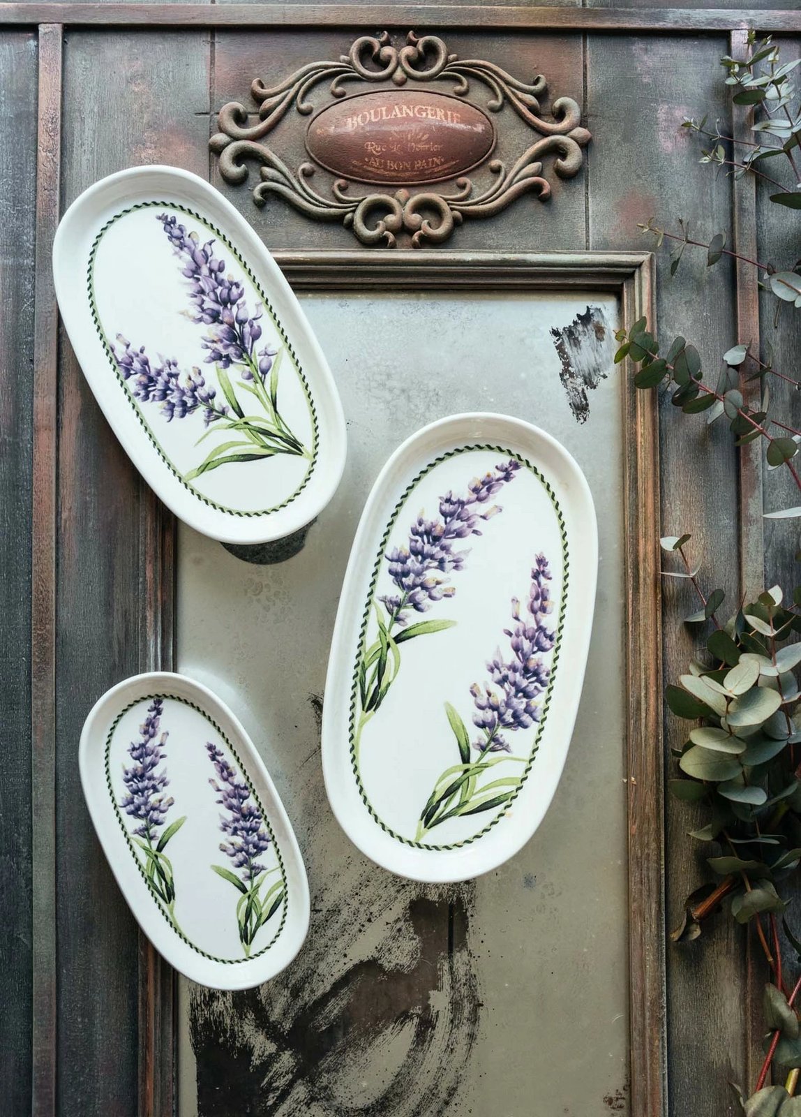 Set pjatash servirëse (2 copë), Hermia, PRC0009