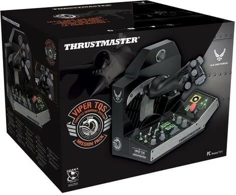 Set fluturimi Thrustmaster VIPER MISSION PACK, për PC, i zi