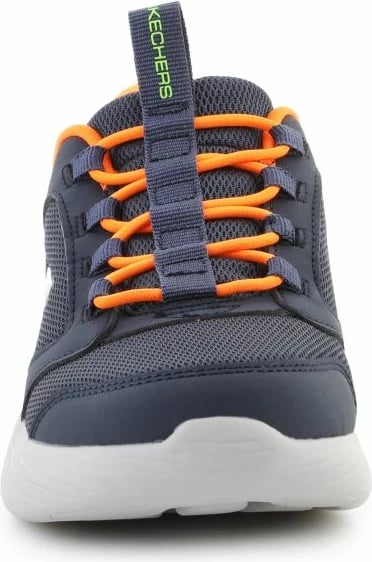 Atlete fëmijë Skechers, kaltër-portokalli