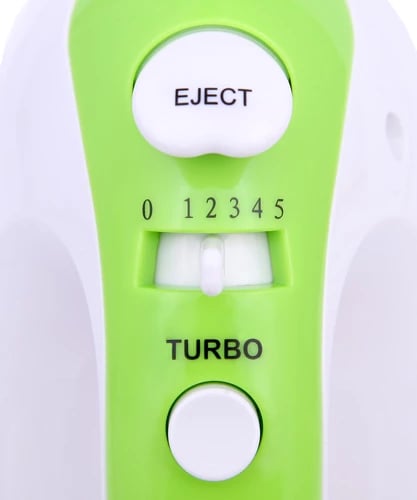 Mikser dore, Adler AD 4205, 300W (max 550W), 5 shpejtësi, Turbo, bardhë/jeshile