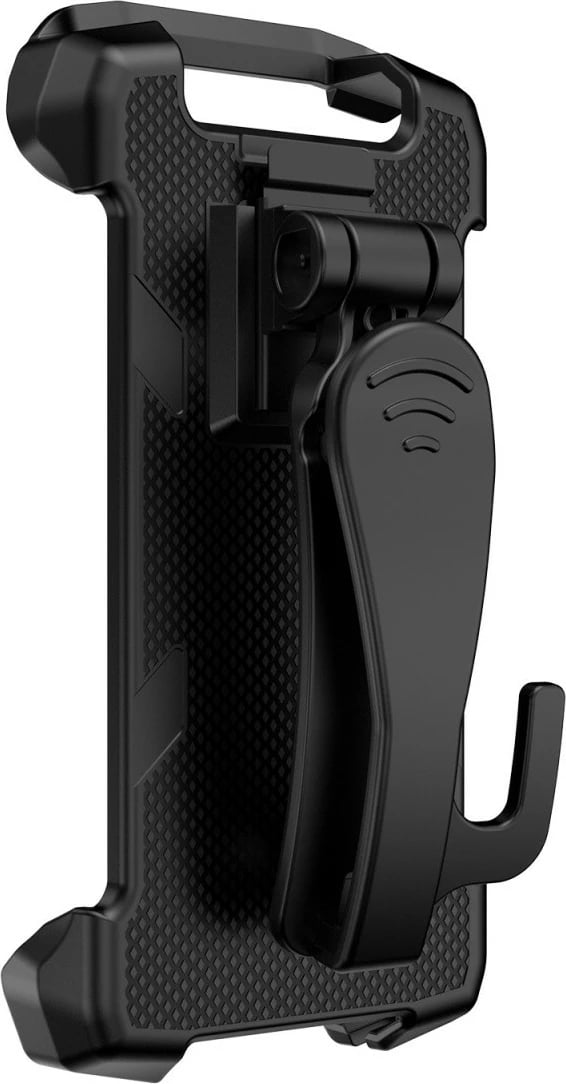 Mbështjellës Ulefone Armor Mini 20 Pro/20T Pro UF-C-A20 me klips rrotullues, Plastik, Zi