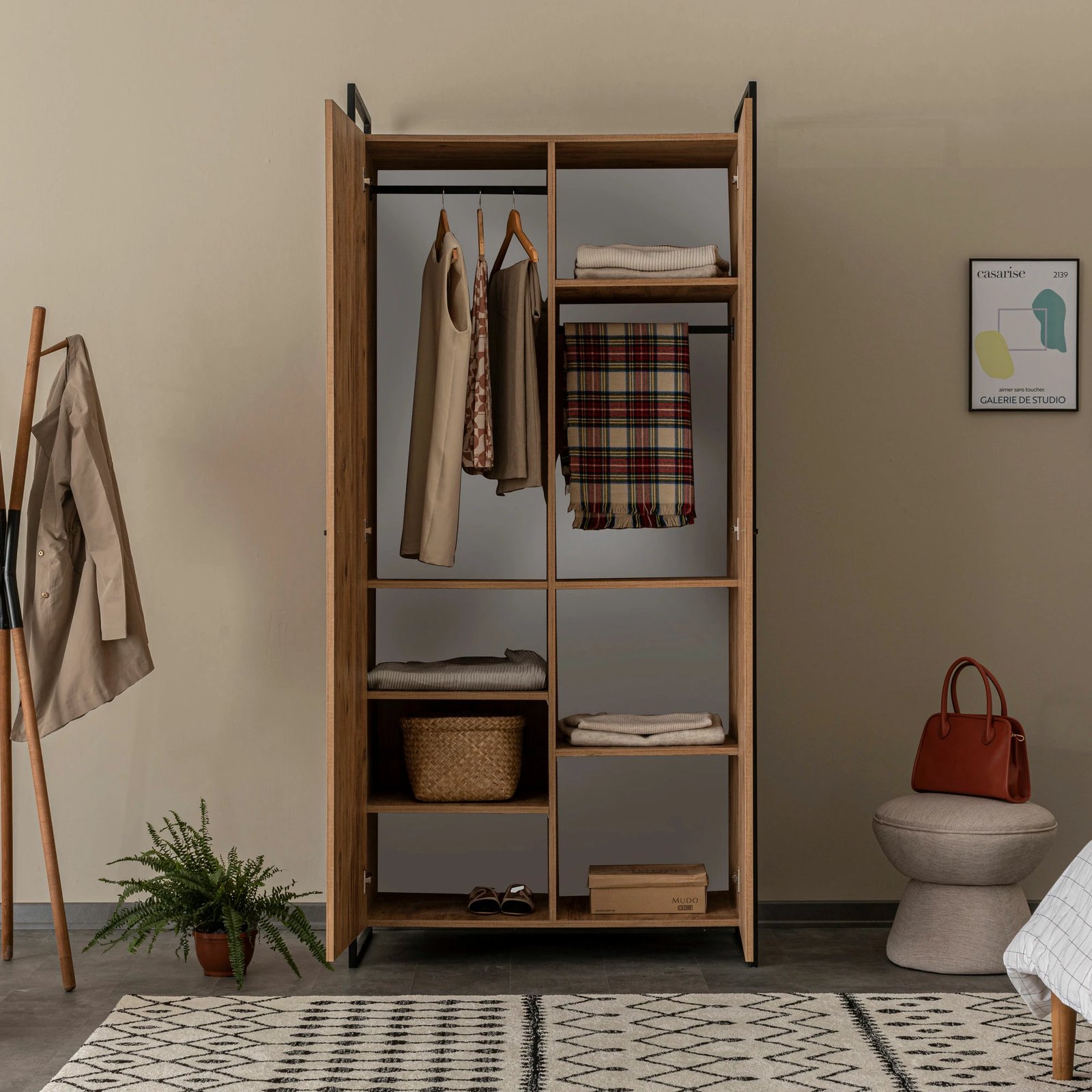 Dollap Skye Decor, Dynamic - 07, ngjyrë Atlantic Pine