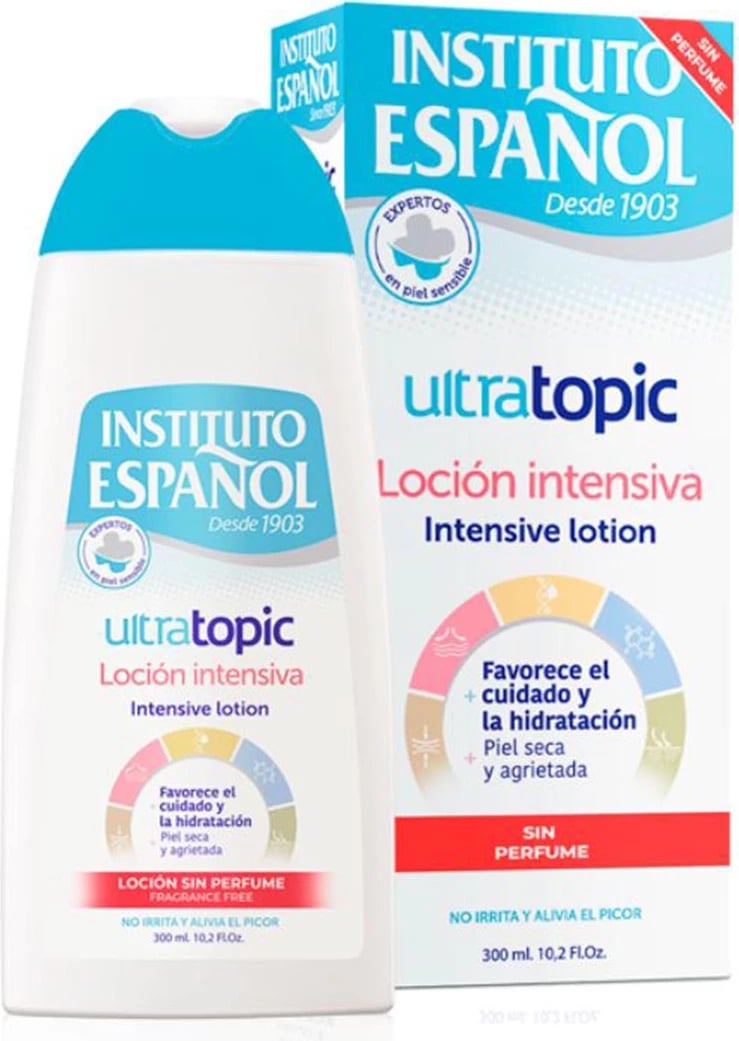 Locion trupi pa aromë Instituto Español Ultratopic 300ml unisex