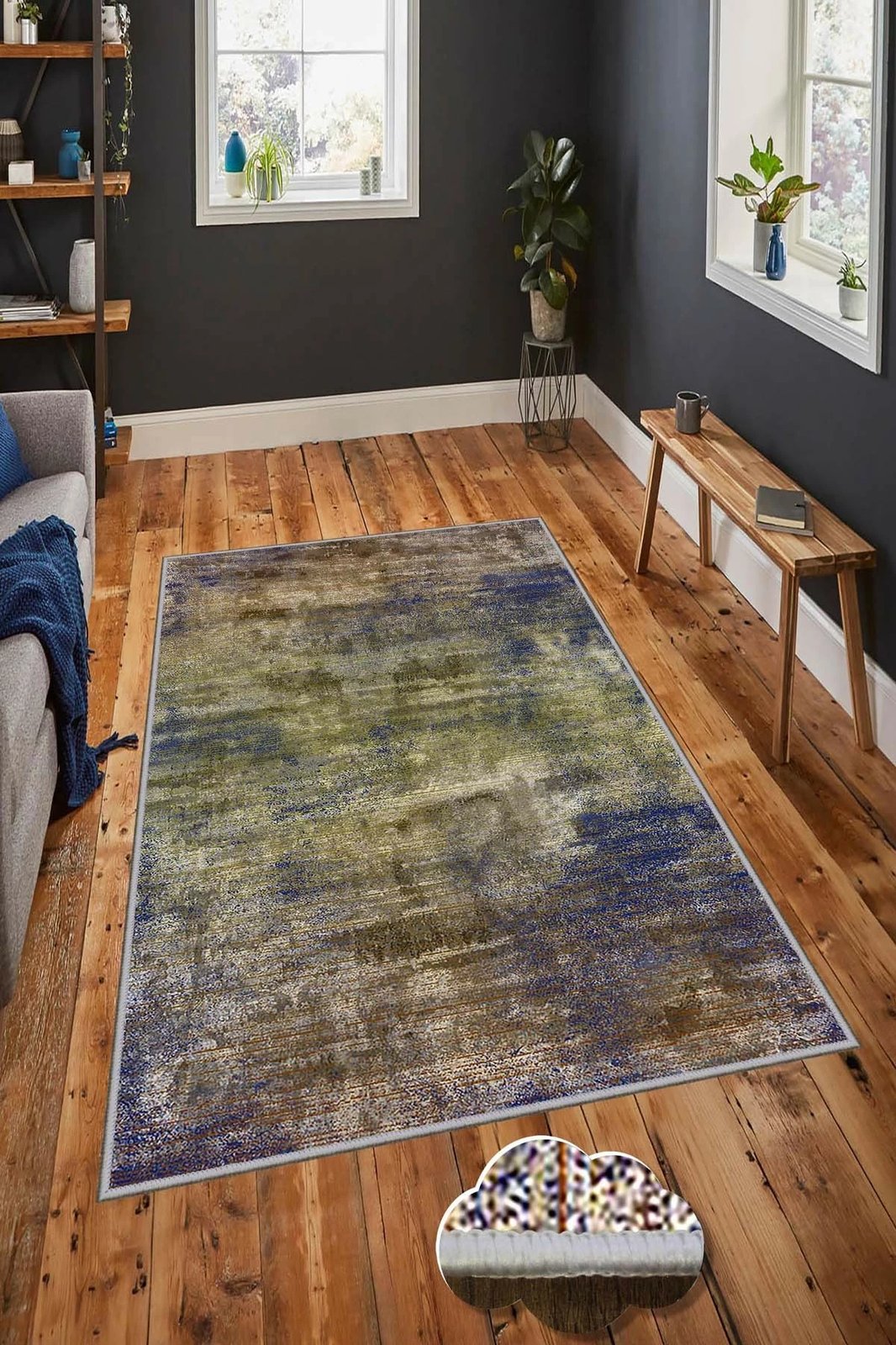 Qilim Conceptum Hypnose, shumëngjyrësh, 60x100cm, Hmnt807