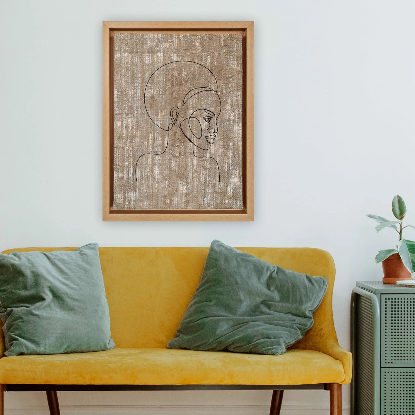 Pikturë dekorative në kanavacë, shumëngjyrëshe, Wallity, LNJ81837202668 - 4666, 46x66cm