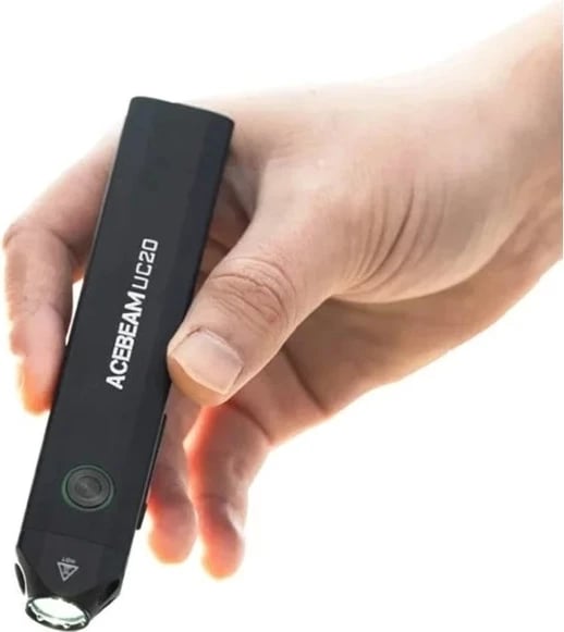 Elektrik dore AceBeam UC20, 1000 mAh, LED, IP68, Zi