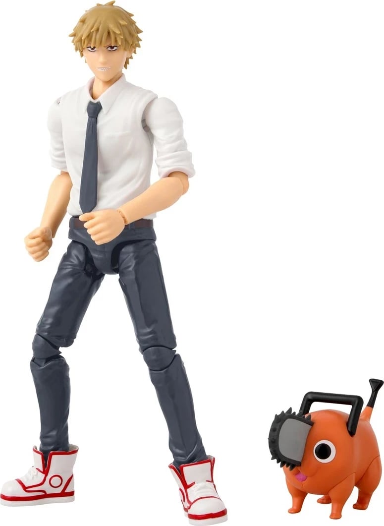 Figurë koleksionuese Bandai Anime Heroes Chainsaw Man Denji & Pochita