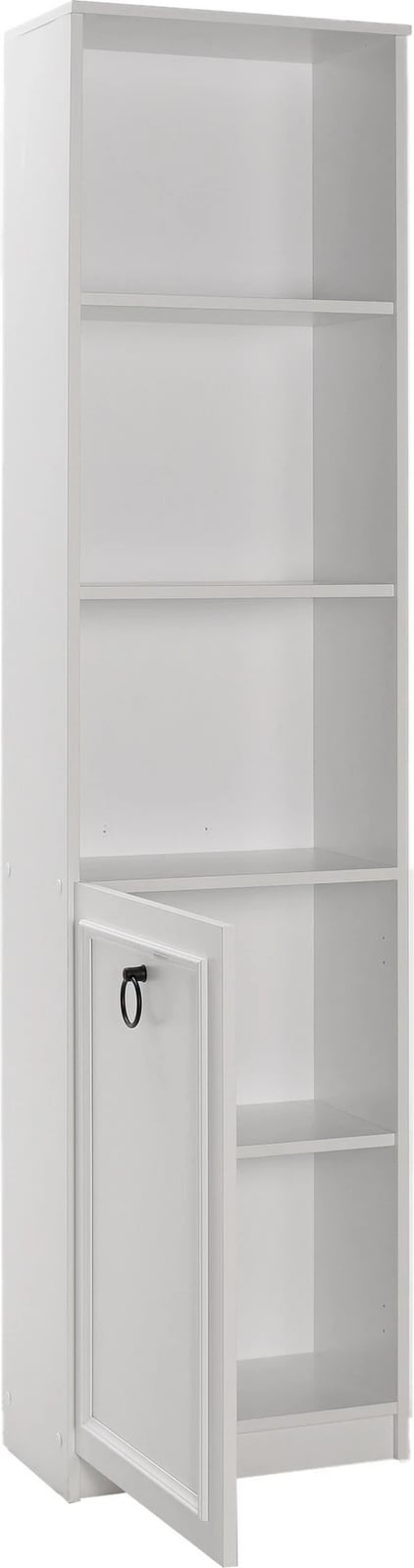 Raft librash Hanah Home, Ktp-1310-Bb-1, ngjyrë e bardhë, 45x185x24 cm