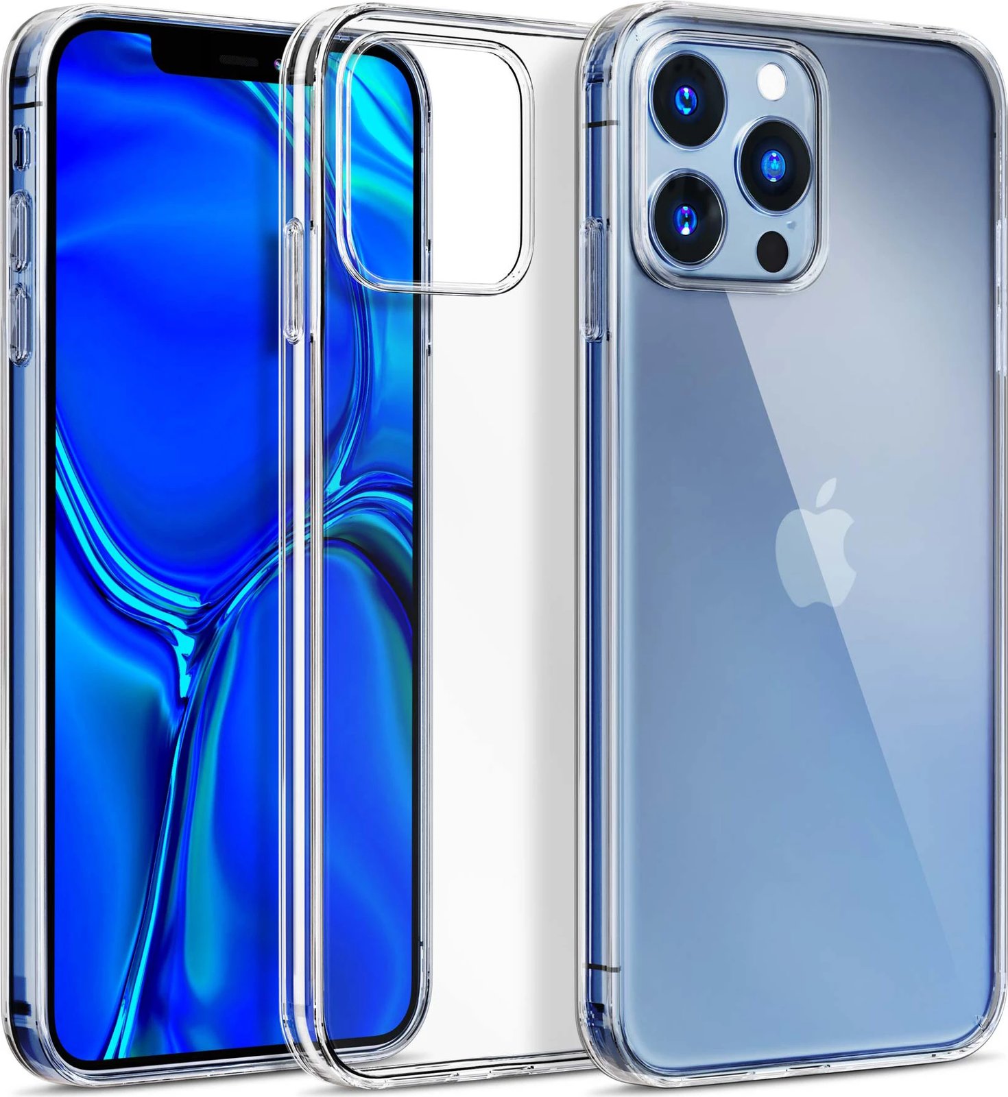 Mbështjellës 3mk Clear Case për iPhone 13 Pro, Transparent