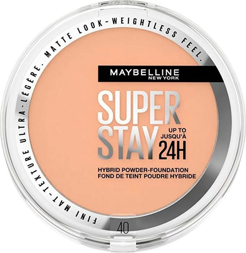 Fondatinë pudër Maybelline Superstay 24h 40, 9g