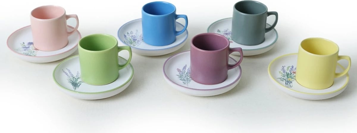 Set filxhanash kafeje (12 copë), Hermia Concept, X00017911