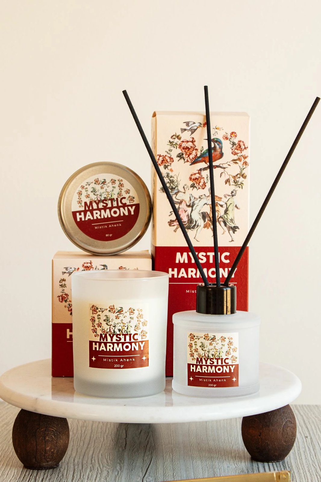 Set qirinjsh (3 copë), Evila Originals, Mystic Harmony