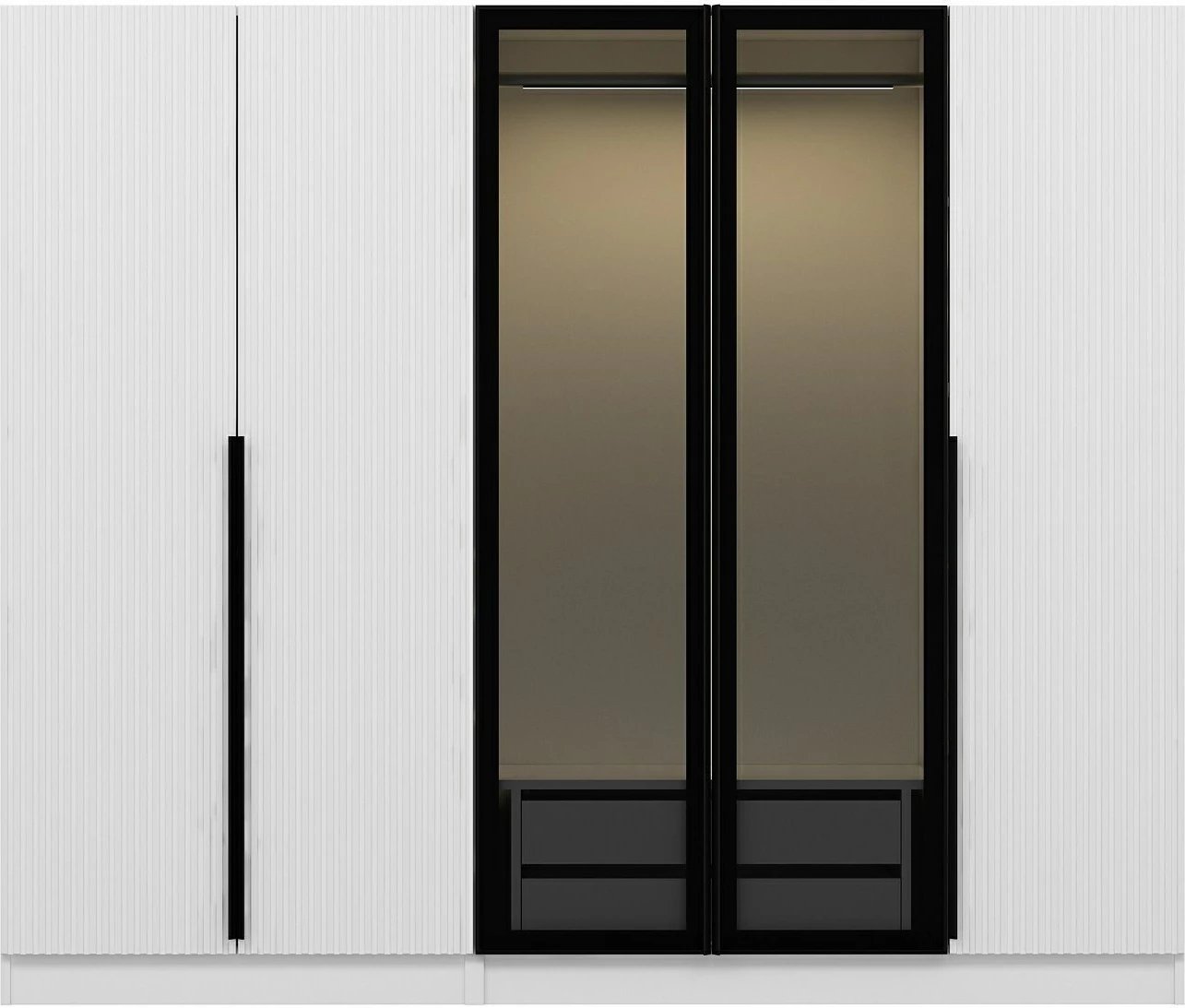 Dollap garderobe Fume, Skye Decor, Kale Plus - 7811