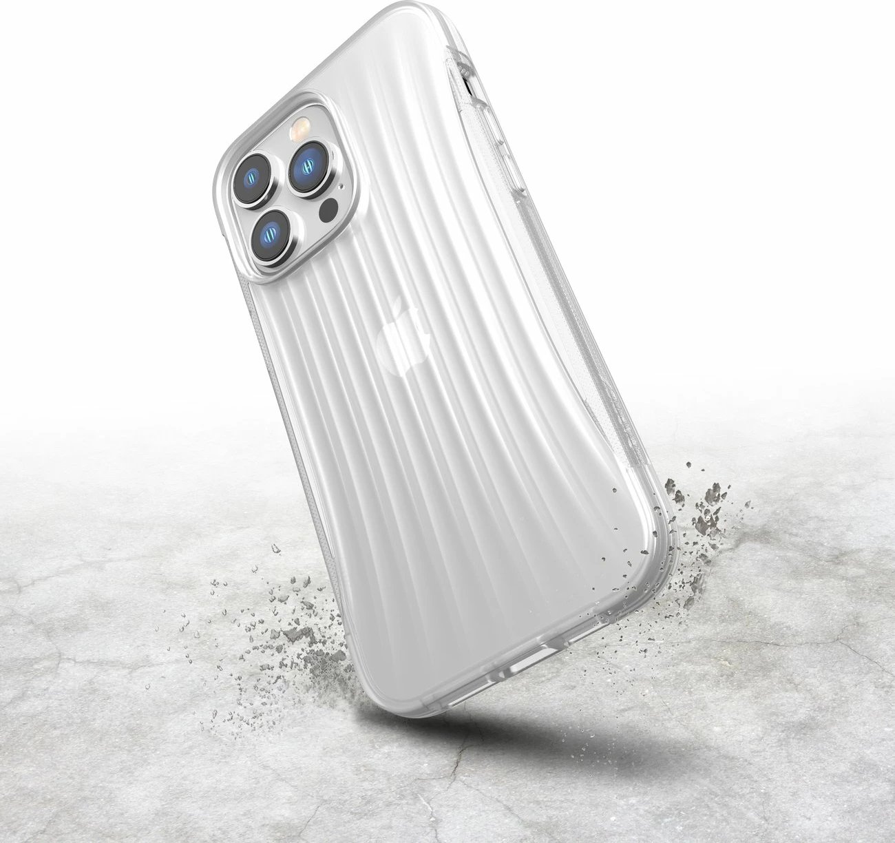 Mbështjellës Raptic X-Doria Clutch për iPhone 14 Pro, transparent