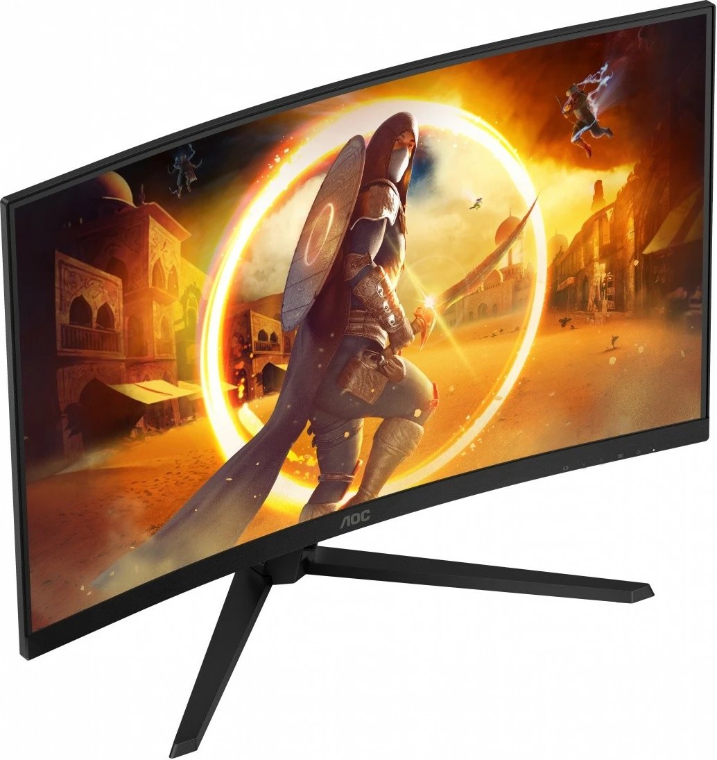 Monitor gaming AOC CQ32G4VE, 31.5", Fast VA, 2560x1440, 180Hz, i zi