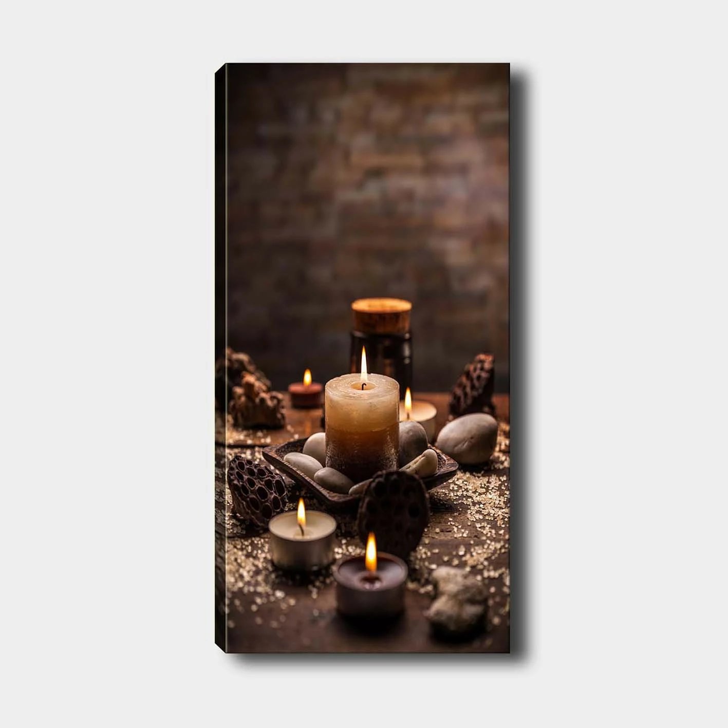 Pikturë dekorative në kanavacë, shumëngjyrëshe, DKY3676991782_50120, 50x120cm