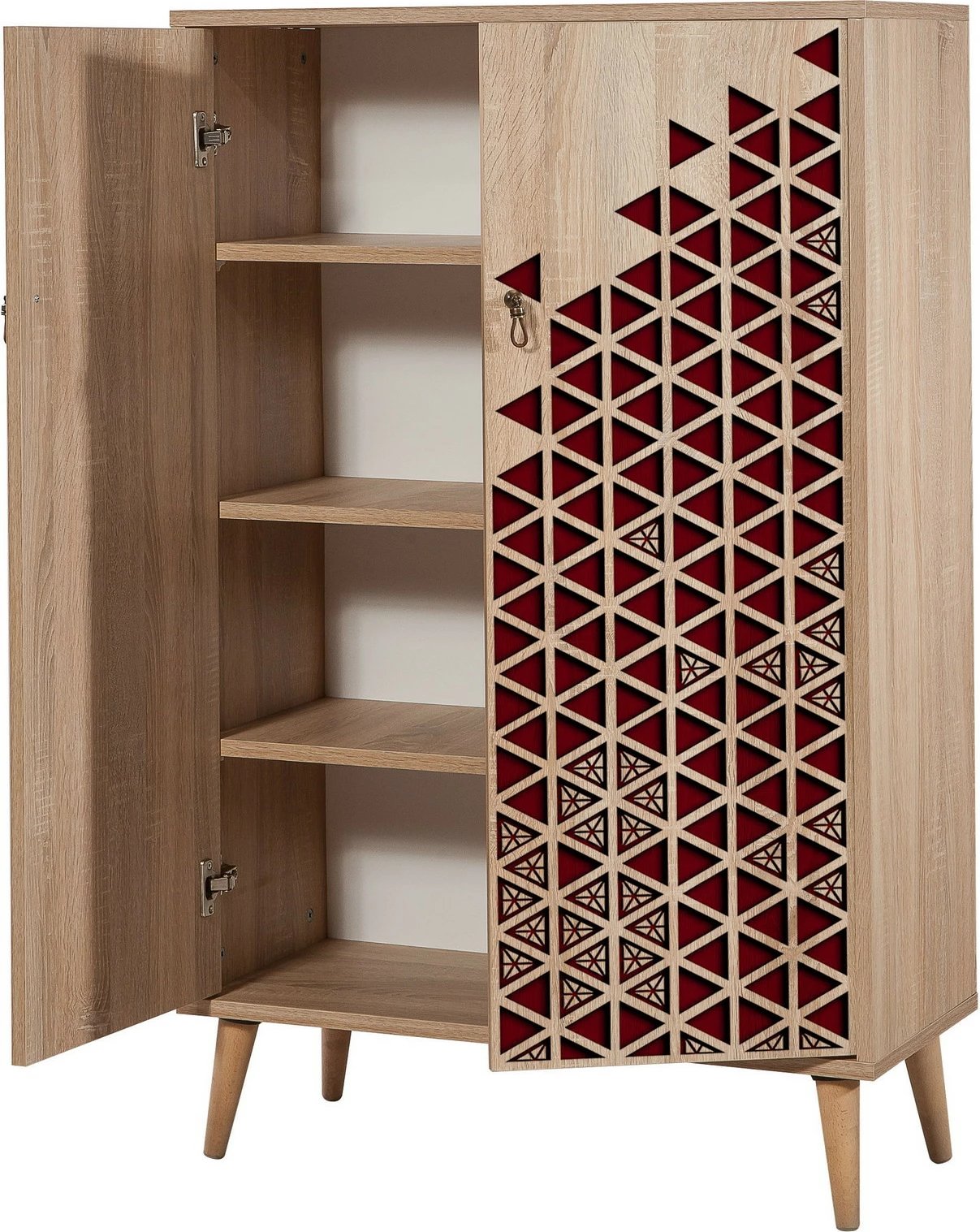 Dollap multifunksional Hanah Home, Multibox - 122, ngjyrë lisi Sonoma