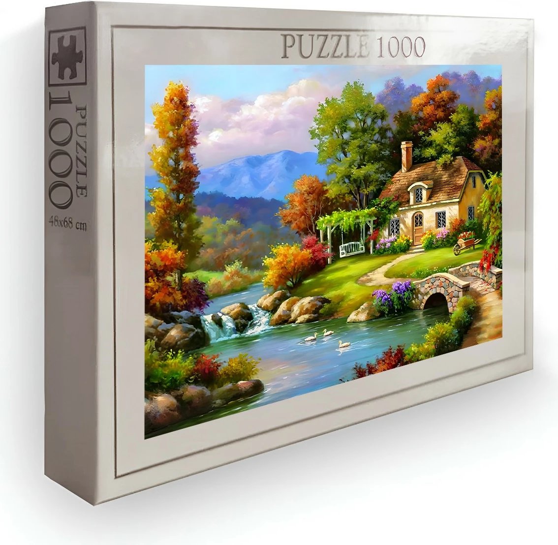 Puzzle 1000 copë, Evila Originals, shumëngjyrësh, PZL_07_1000