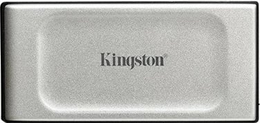 SSD i jashtëm Kingston XS2000, 2000GB, USB 3.2 Gen2x2, i zi/argjend