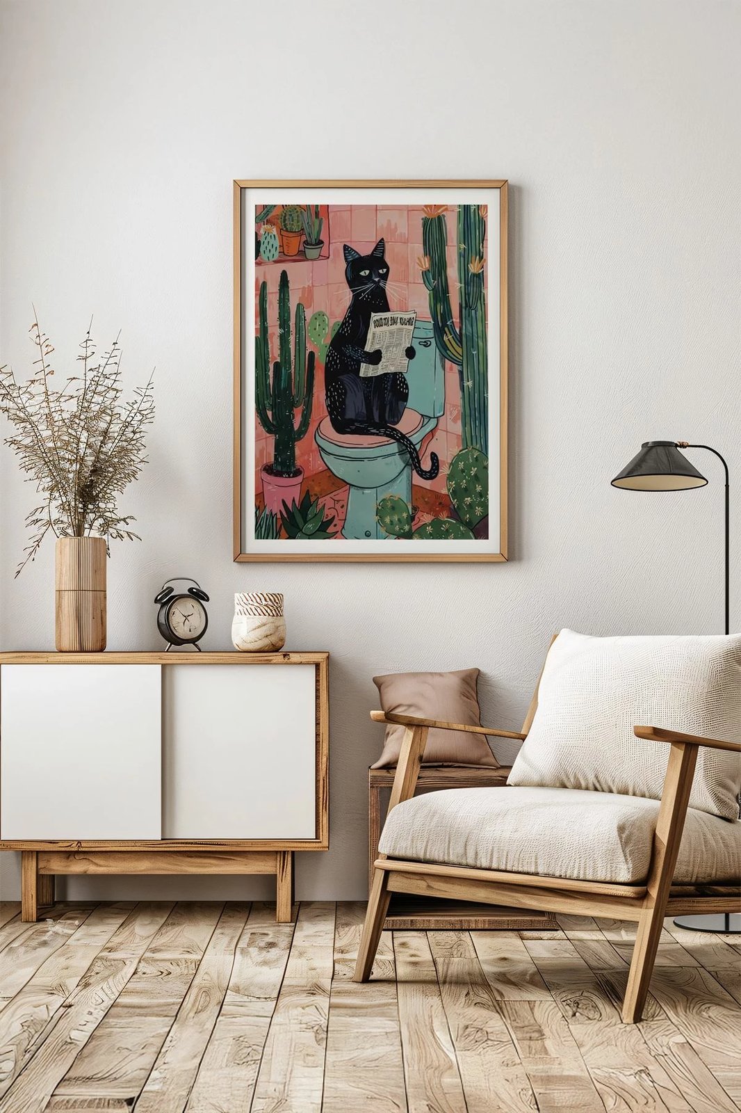 Pikturë dekorative me kornizë, shumëngjyrëshe, Ersy1Ham36