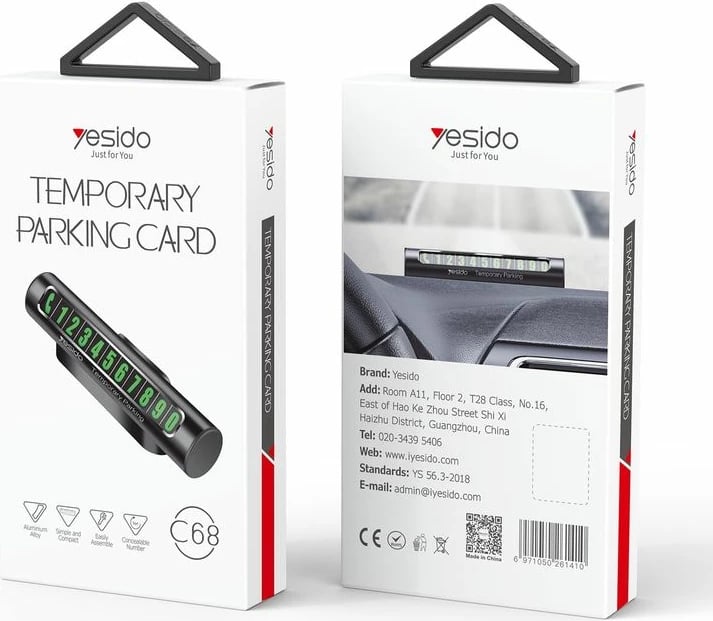 Aksesore Per Numer Telefoni Parkingu