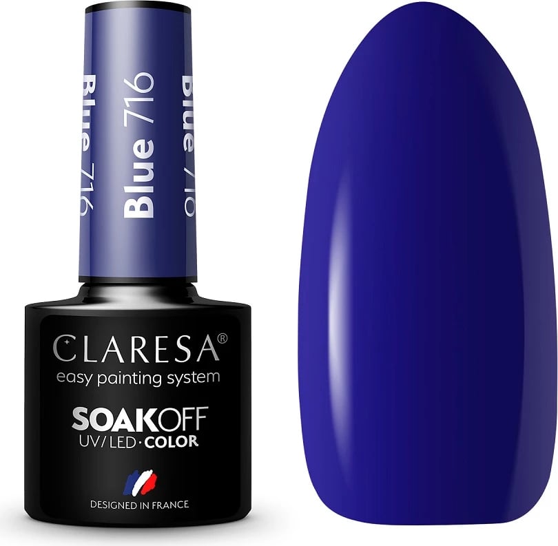 Llak për thonj Claresa 716 blue 5g