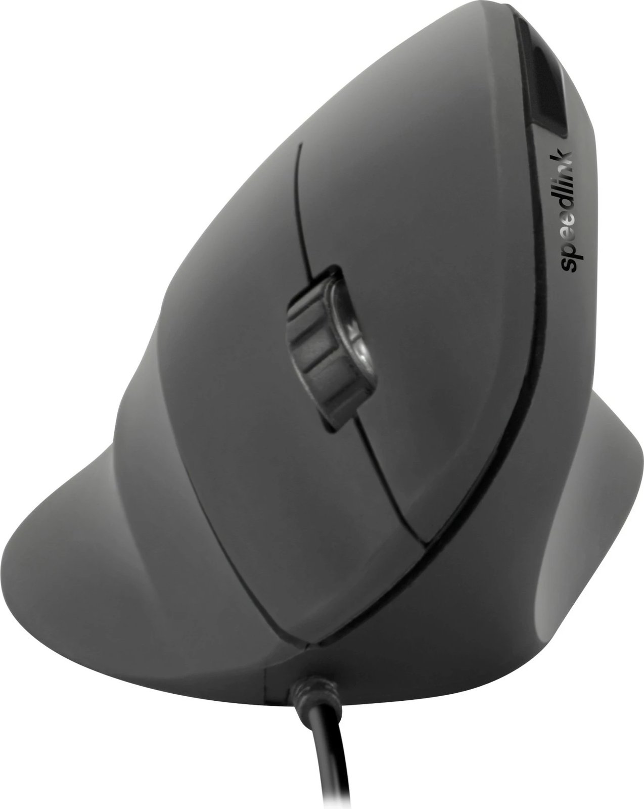 Maus Speedlink PIAVO, Dizajn vertikal, Optik, USB Type-A, 2400 DPI, Ngjyrë e zezë