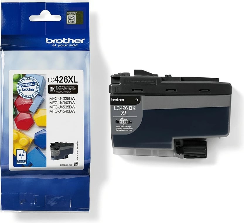 Toner Brother LC426XLBK, 6000 faqe, Ngjyrë e zezë