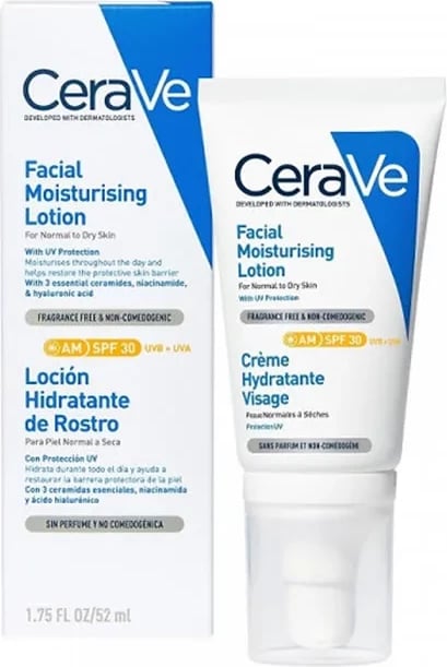 Locion hidratues fytyre unisex Cerave Facial Moisturising Lotion SPF30 52ml