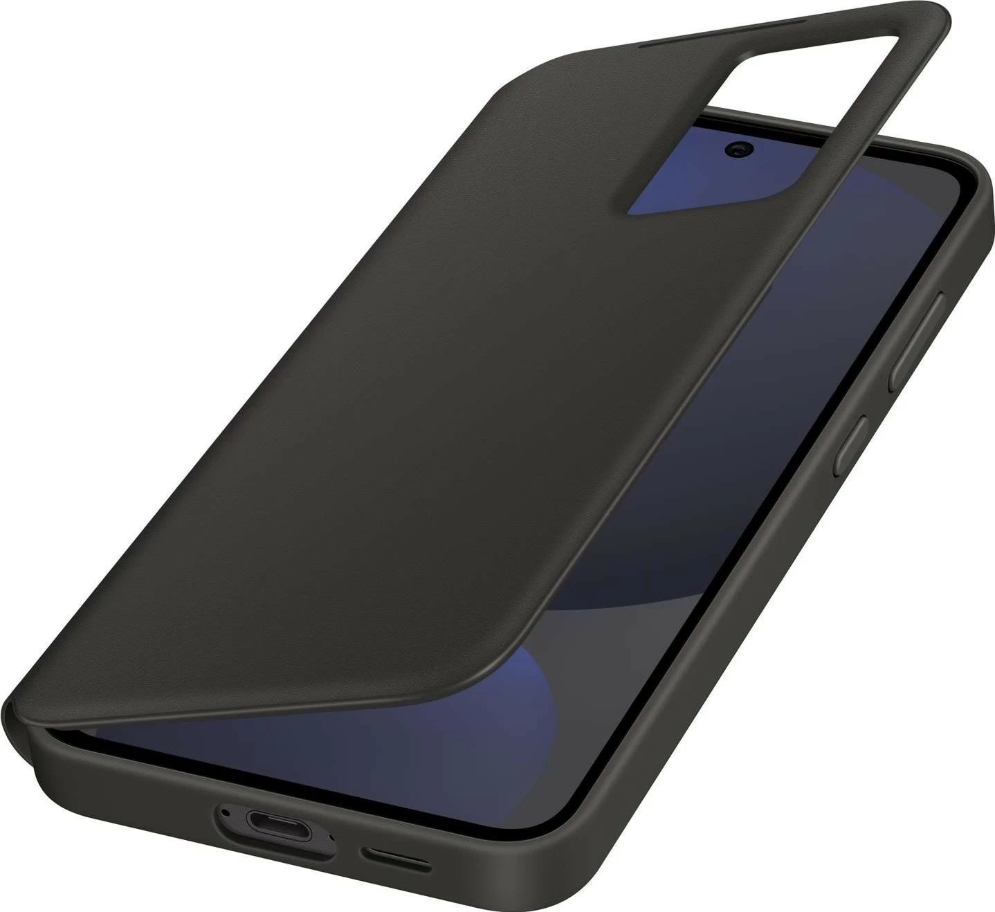 Mbështjellës Samsung Smart View Wallet për Galaxy S24 FE, i zi