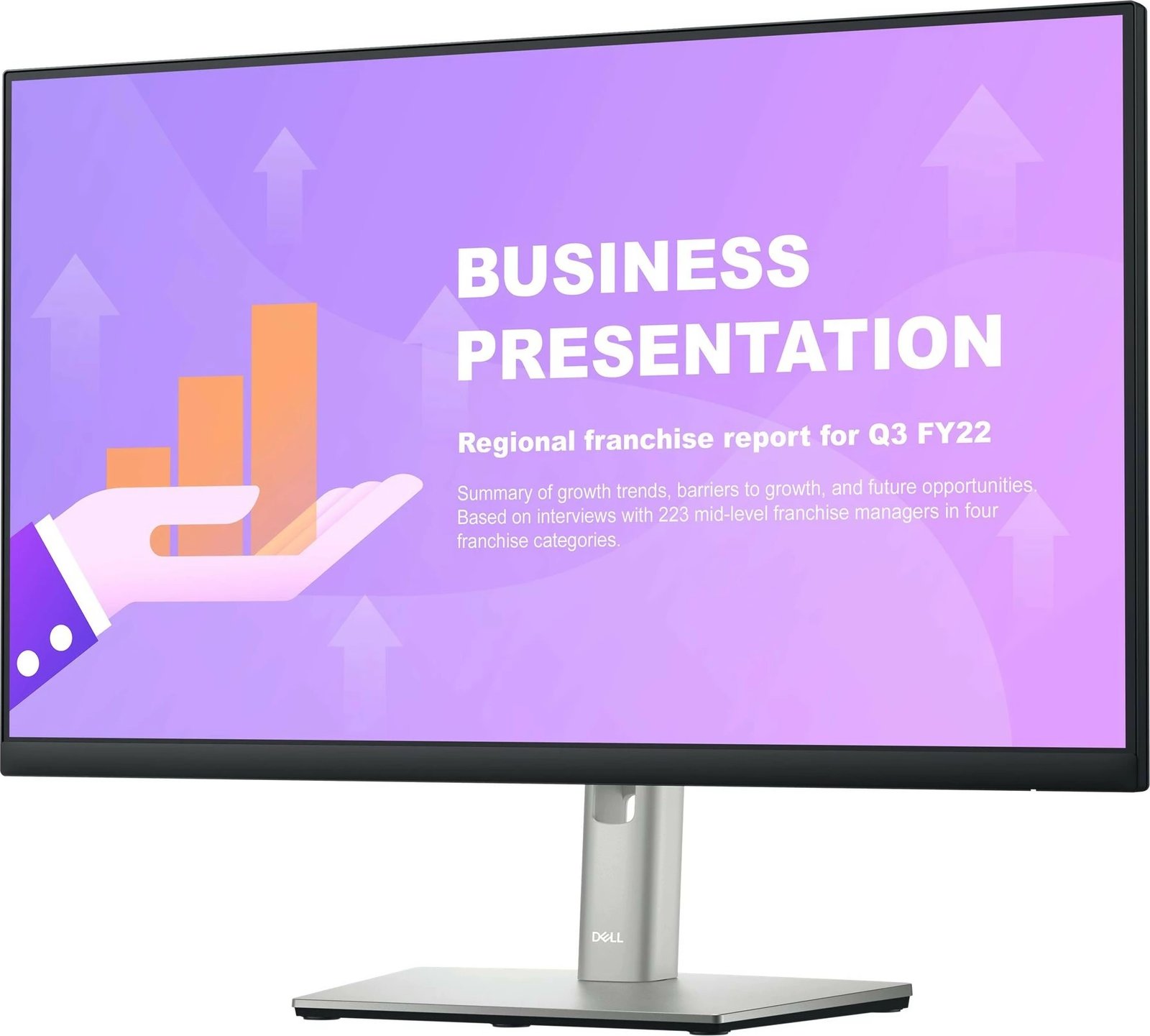 Monitor DELL P2422HE, 23.8", FHD, 60Hz