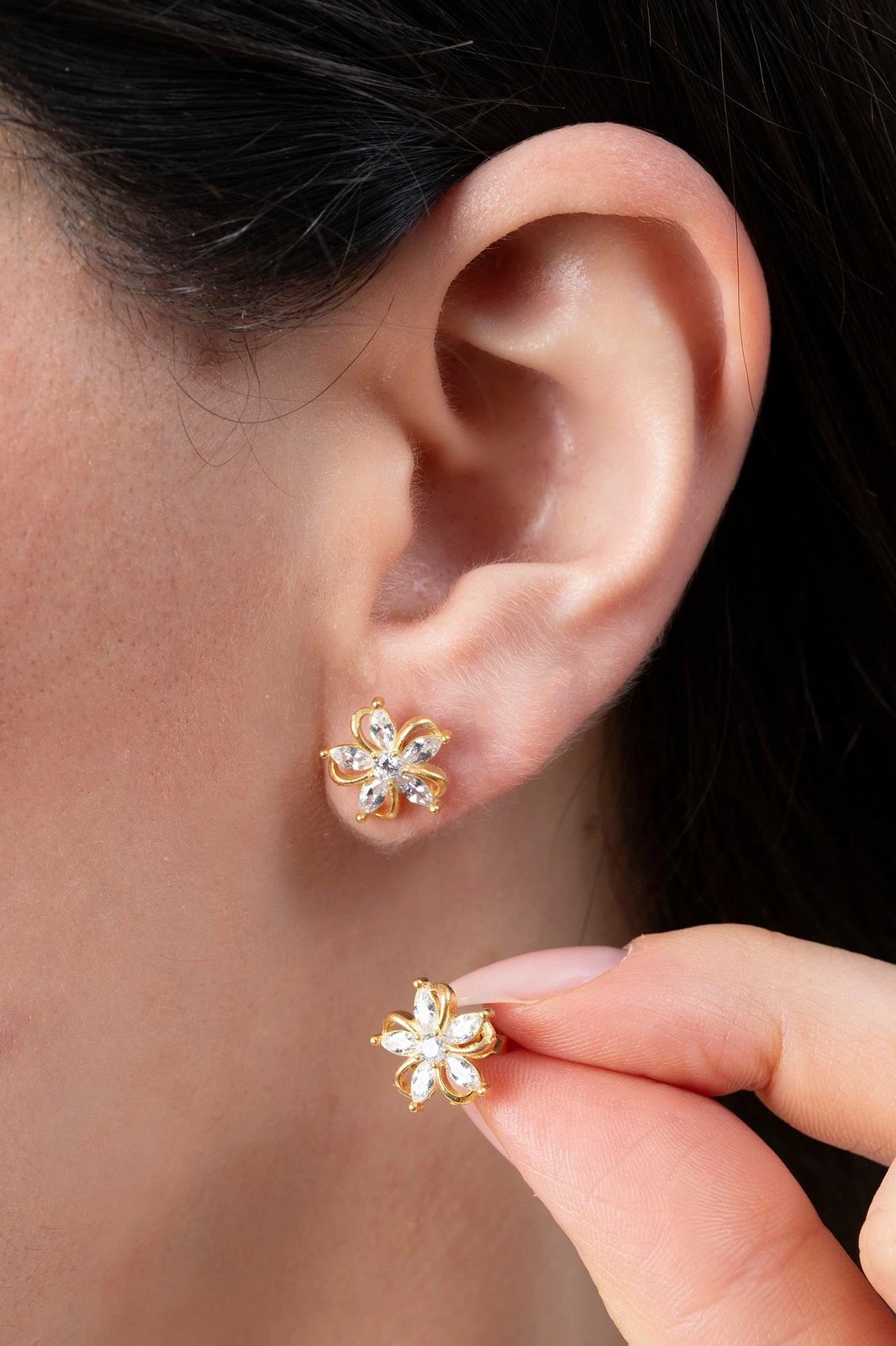 Vathë argjendi Elika Silver, ngjyrë ari, ELKAB92347A