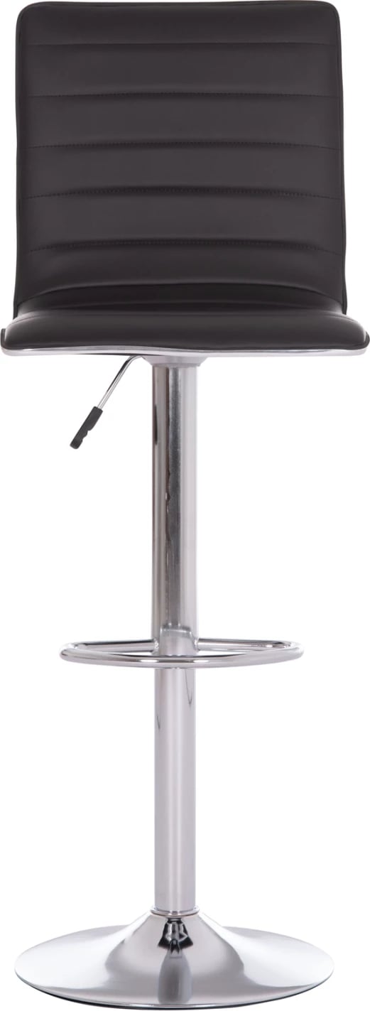 Karrige për bar rrotulluese Nexus, lëkurë PU e zezë, FH209.21, set prej 2 copash, 43x47x116cm