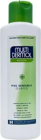 Xhel dushi pa sapun për të gjithë MULTIDERMOL Oatmeal 750ml Xhel dushi pa sapun për të gjithë MULTIDERMOL Oatmeal 750ml